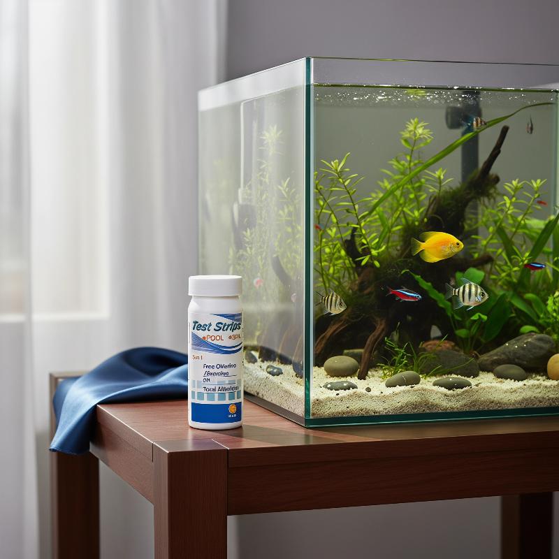 Marine Aquarium Test Kit - Strip Tes Air Akuarium 50 Buah,