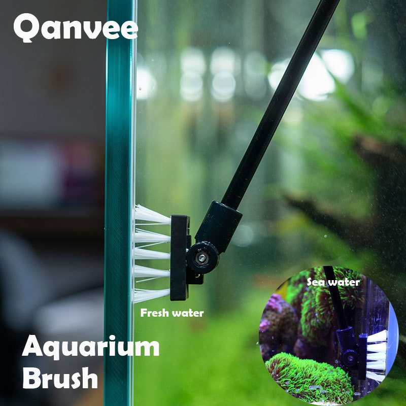 Marine Aquarium Glass Cleaner - Sikat pembersih pancing tangki tanaman, alat