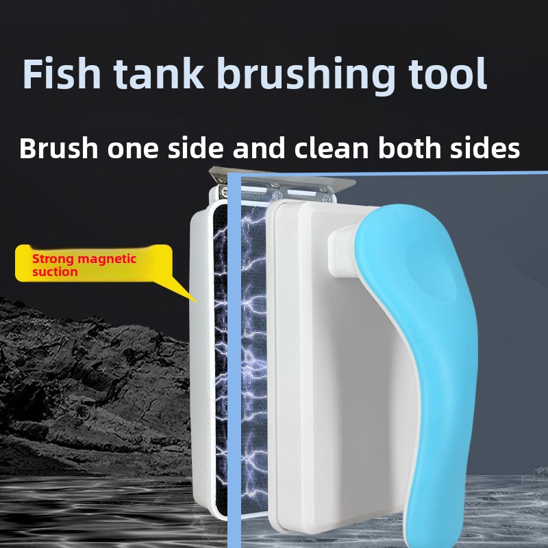 Marine Aquarium Glass Cleaner - Alat Pembersih Jendela Pengikis Tangki Ikan