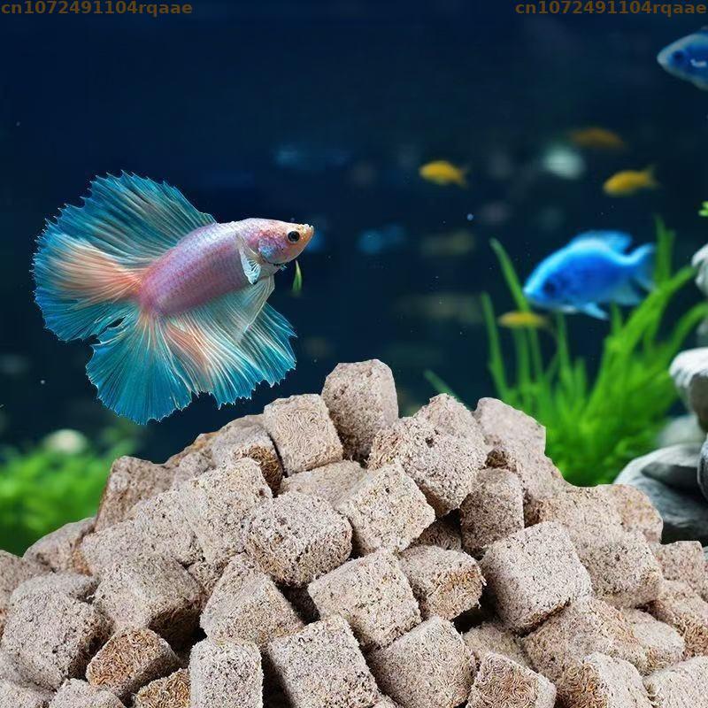Marine Aquarium Cube - Cacing Darah Beku Kering Alami Bentuk