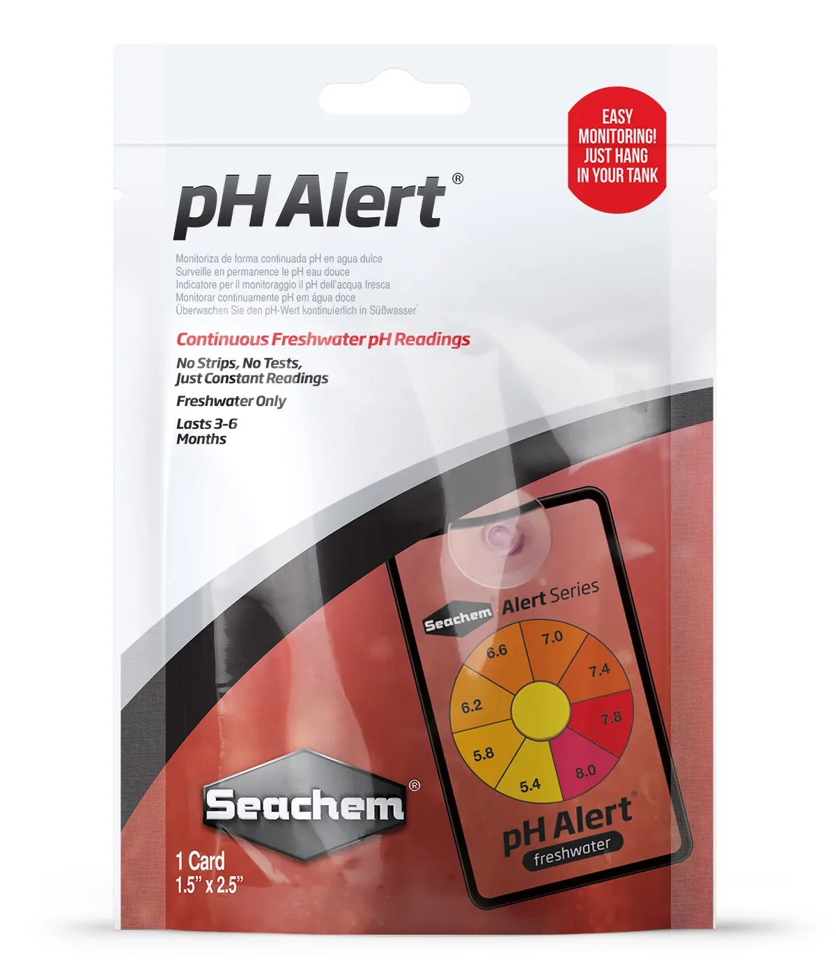 Marine Aquarium Test Kit - Seachem pengujian air peringatan PH NH3