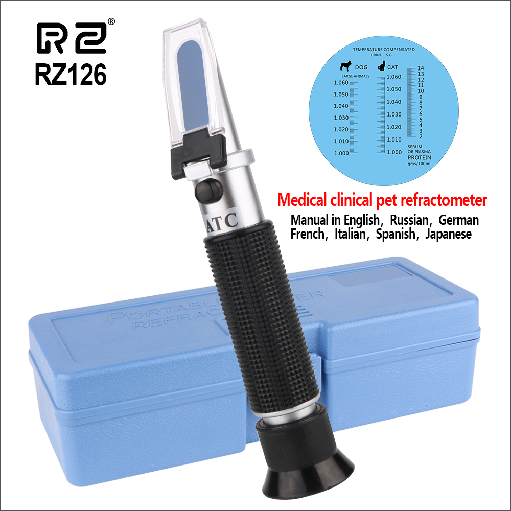 Marine Aquarium Refractometer - RZ Serum gravitasi hewan, refraktometer klinis