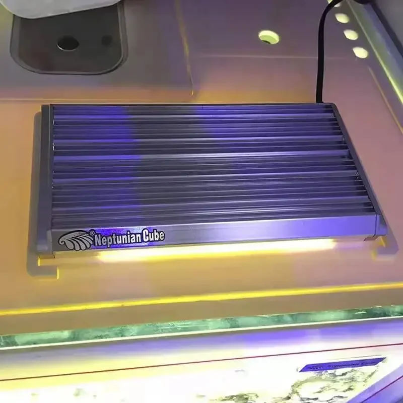Marine Aquarium Cube - Lampu LED Refugium Kubus Neptunian 10W,