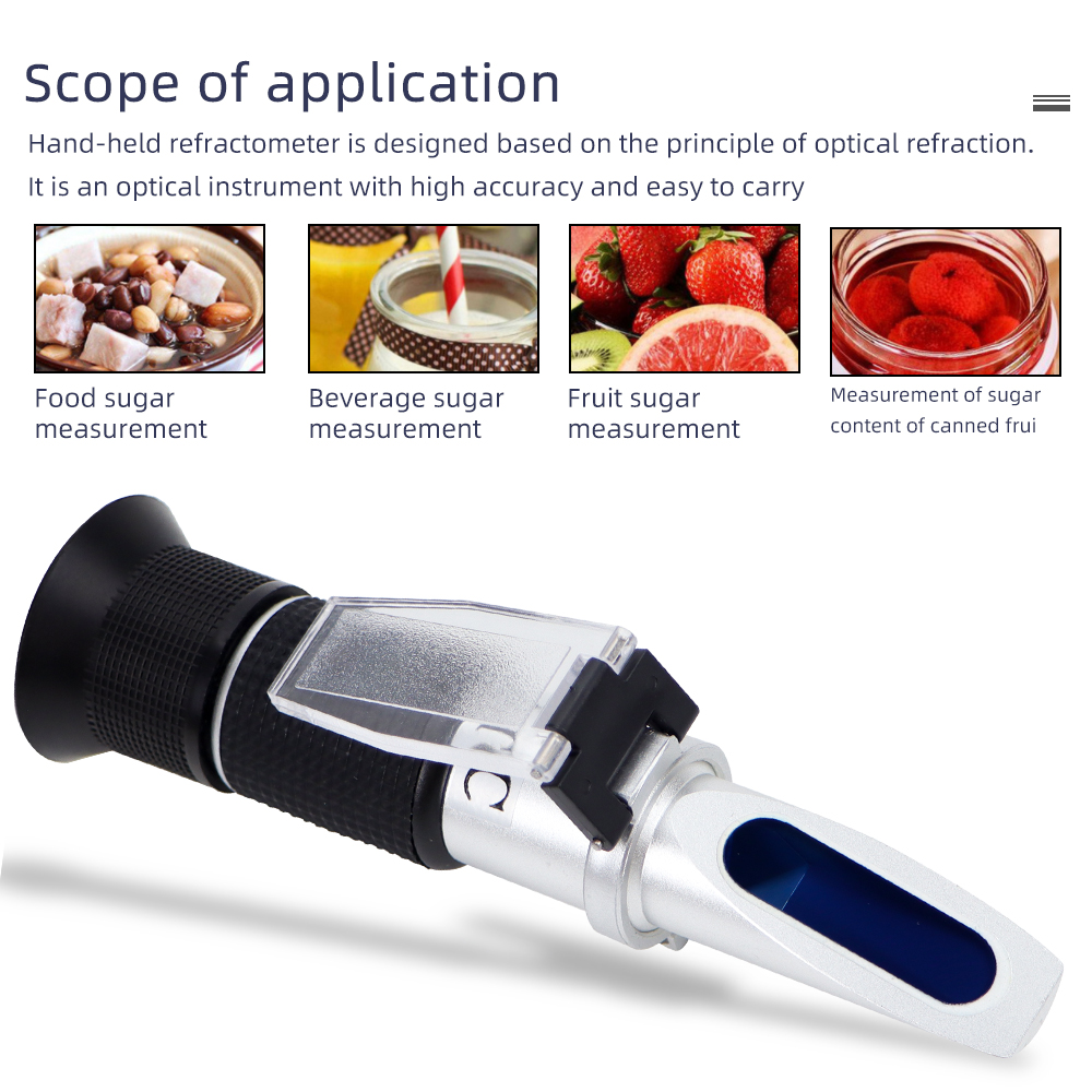 Refraktometer Gula Genggam Den - Marine Aquarium Refractometer ulasan dan harga