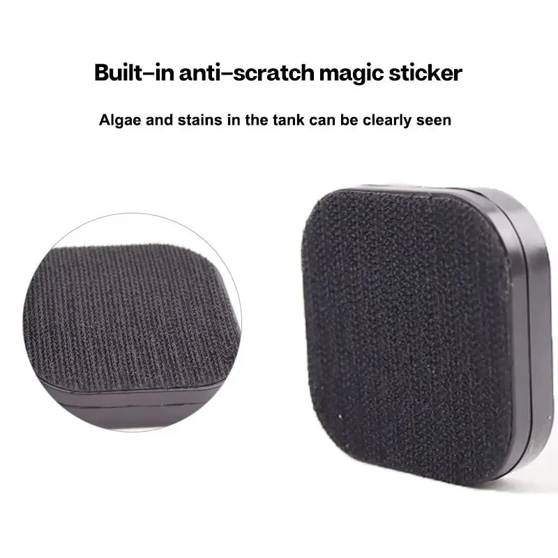 Sikat Magnetik Persegi Mini Pe - Marine Aquarium Glass Cleaner ulasan dan harga
