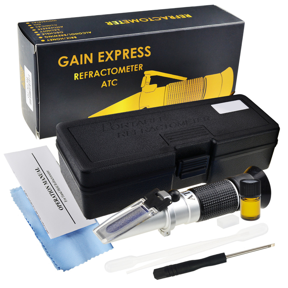 Refraktometer Madu 3-in-1 Brix - Marine Aquarium Refractometer ulasan dan harga