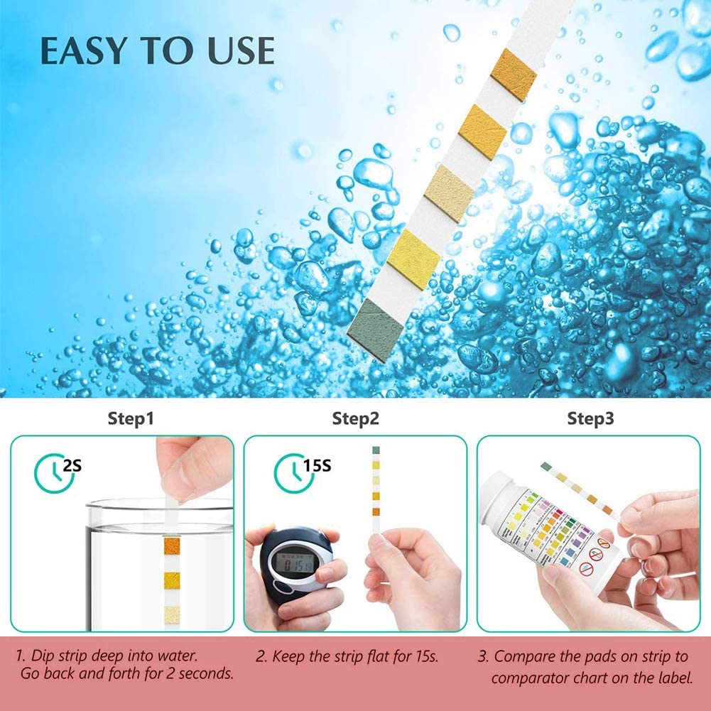 50 buah multifungsi 5 in 1 str - Marine Aquarium Test Kit ulasan dan harga