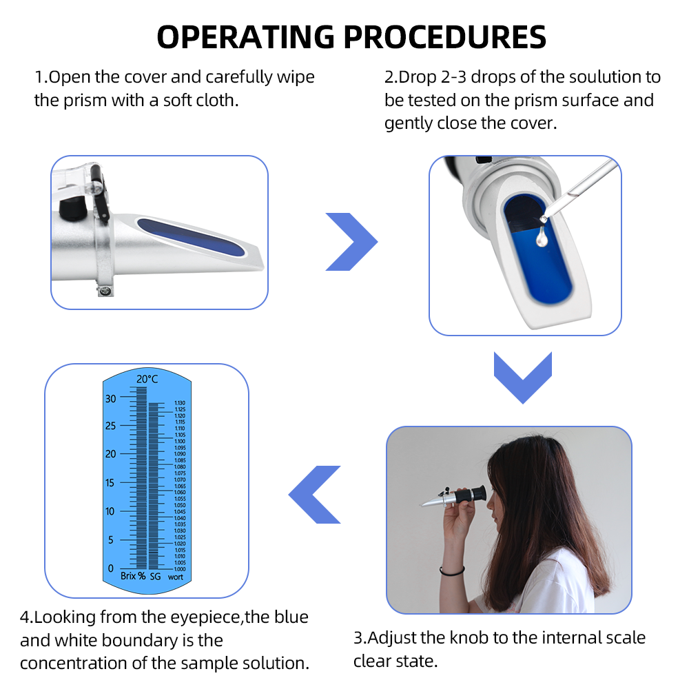 Refraktometer bir Wort 0-0 32% - Marine Aquarium Refractometer ulasan dan harga