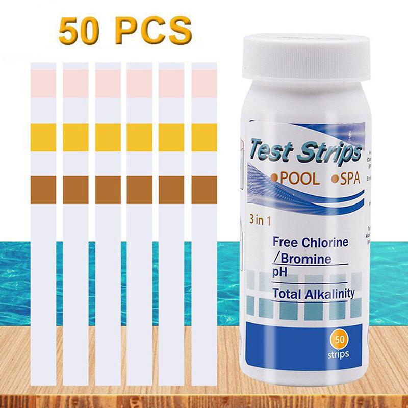 Strip Tes Air Akuarium 50 Buah - Marine Aquarium Test Kit ulasan dan harga