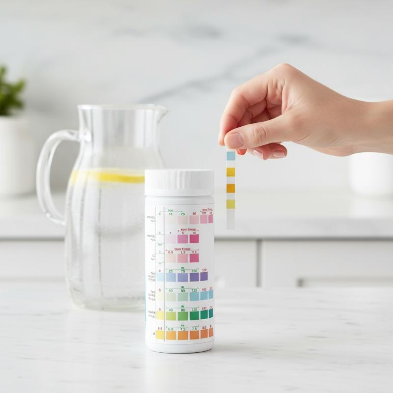 Strip Tes Air Akuarium 50 Buah - Marine Aquarium Test Kit ulasan dan harga