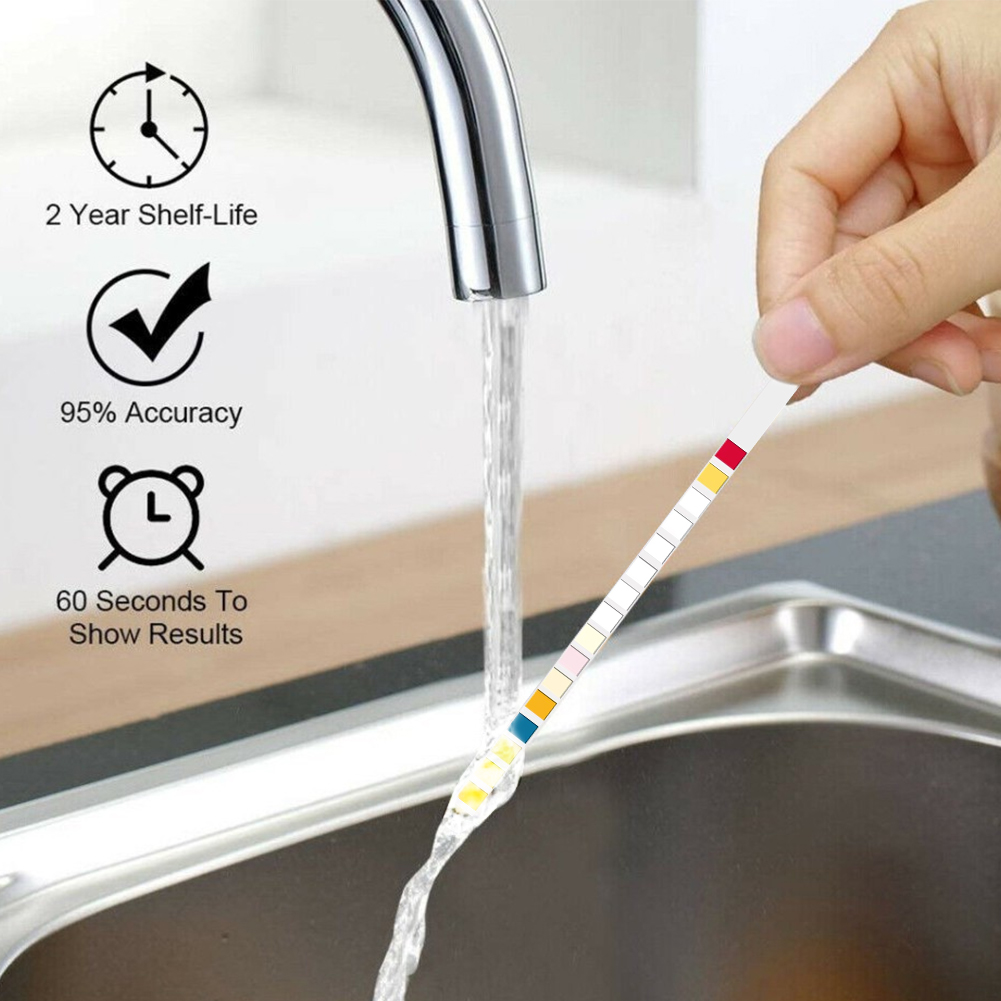 Yieryi 16 In 1 Strip Tes Air 1 - Marine Aquarium Test Kit ulasan dan harga