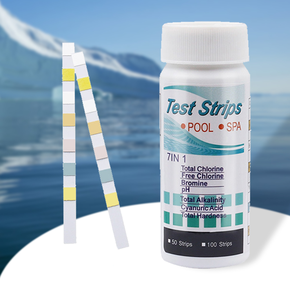 Strip tes akuarium 7 in 1, Str - Marine Aquarium Test Kit ulasan dan harga