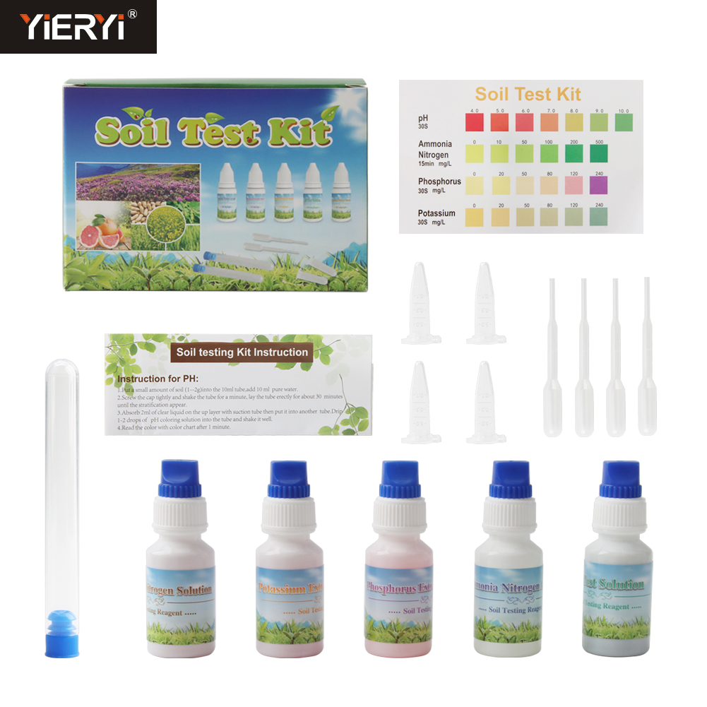 Alat Uji Tanah 4-in-1 Yieryi u - Marine Aquarium Test Kit ulasan dan harga