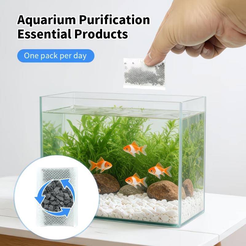 10/20/40 Buah Tas Karbon Aktif - Marine Aquarium Filter Media ulasan dan harga