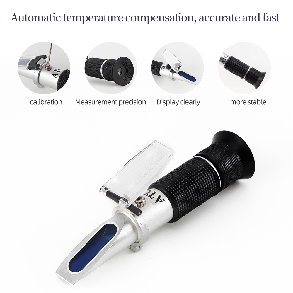 Genggam 0-80% Refraktometer Al - Marine Aquarium Refractometer ulasan dan harga