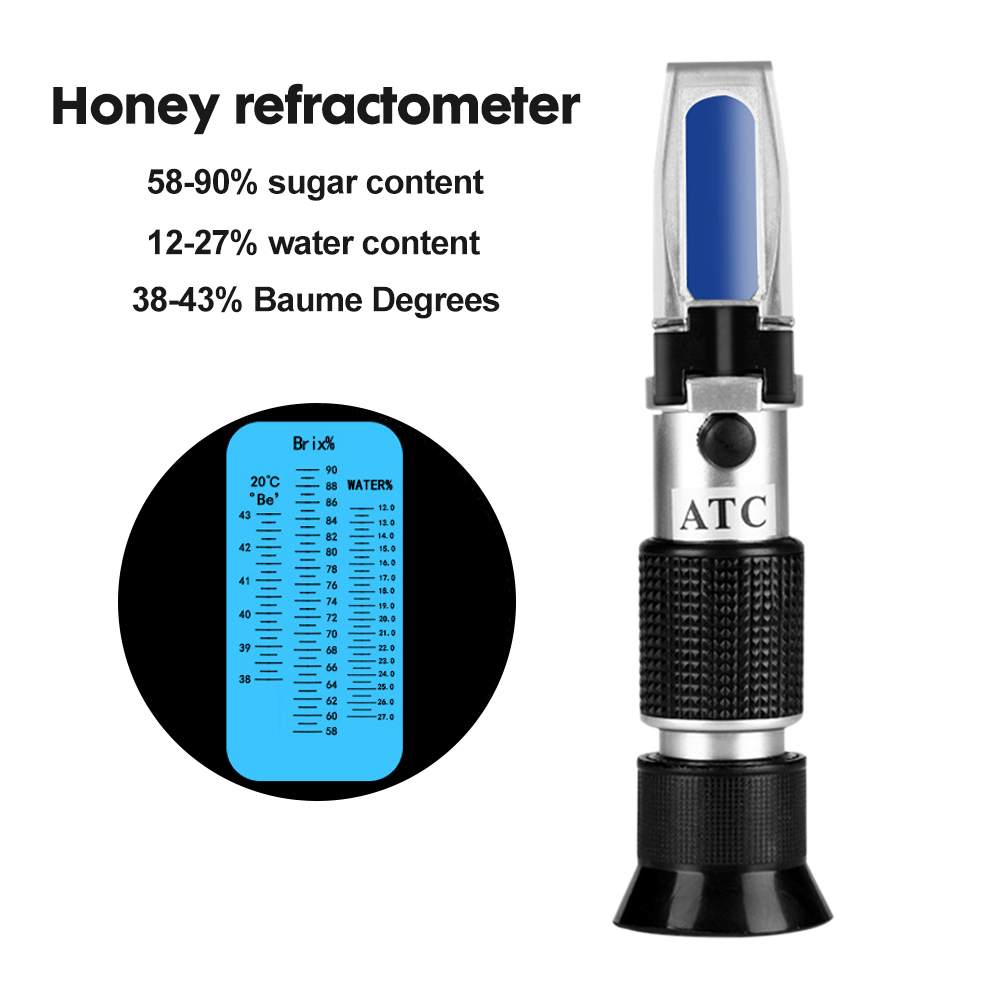 Refraktometer Madu Genggam 3 i - Marine Aquarium Refractometer ulasan dan harga