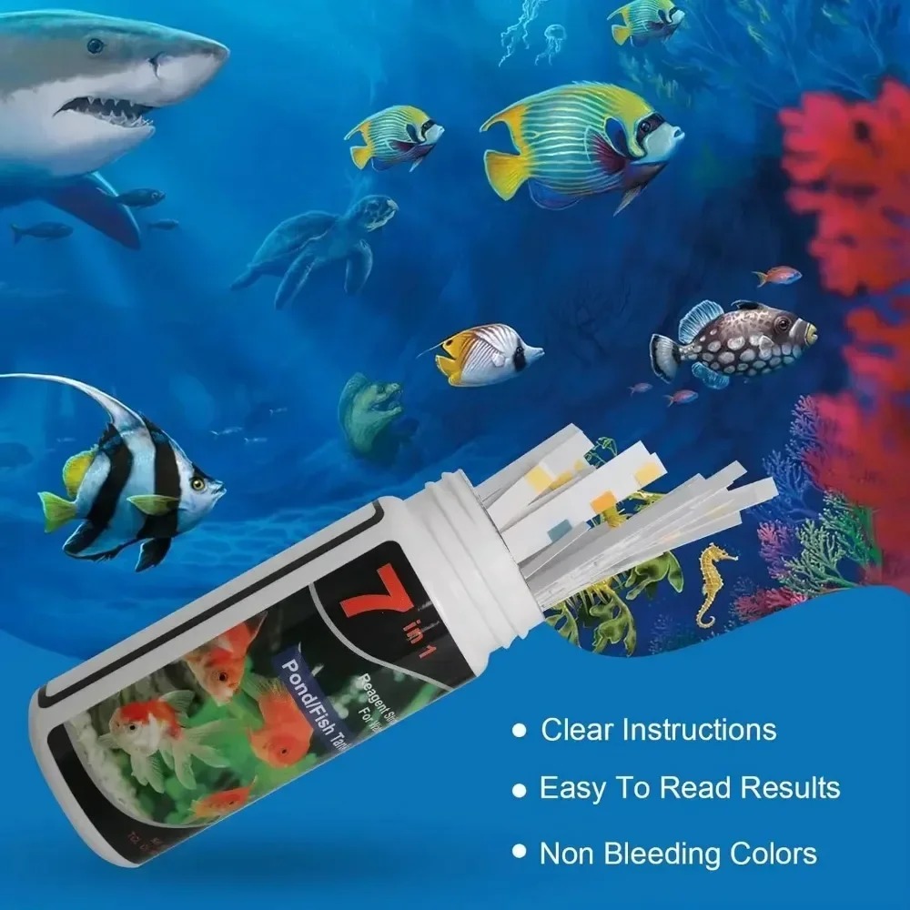 Strip Tes PH Laris Manis untuk - Marine Aquarium Test Kit ulasan dan harga