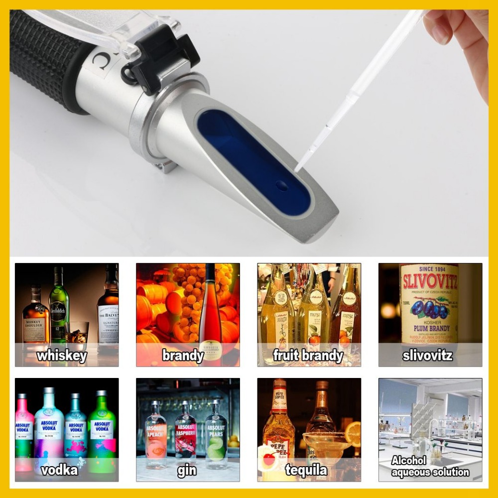 RZ Refraktometer Alkohol Meter - Marine Aquarium Refractometer ulasan dan harga