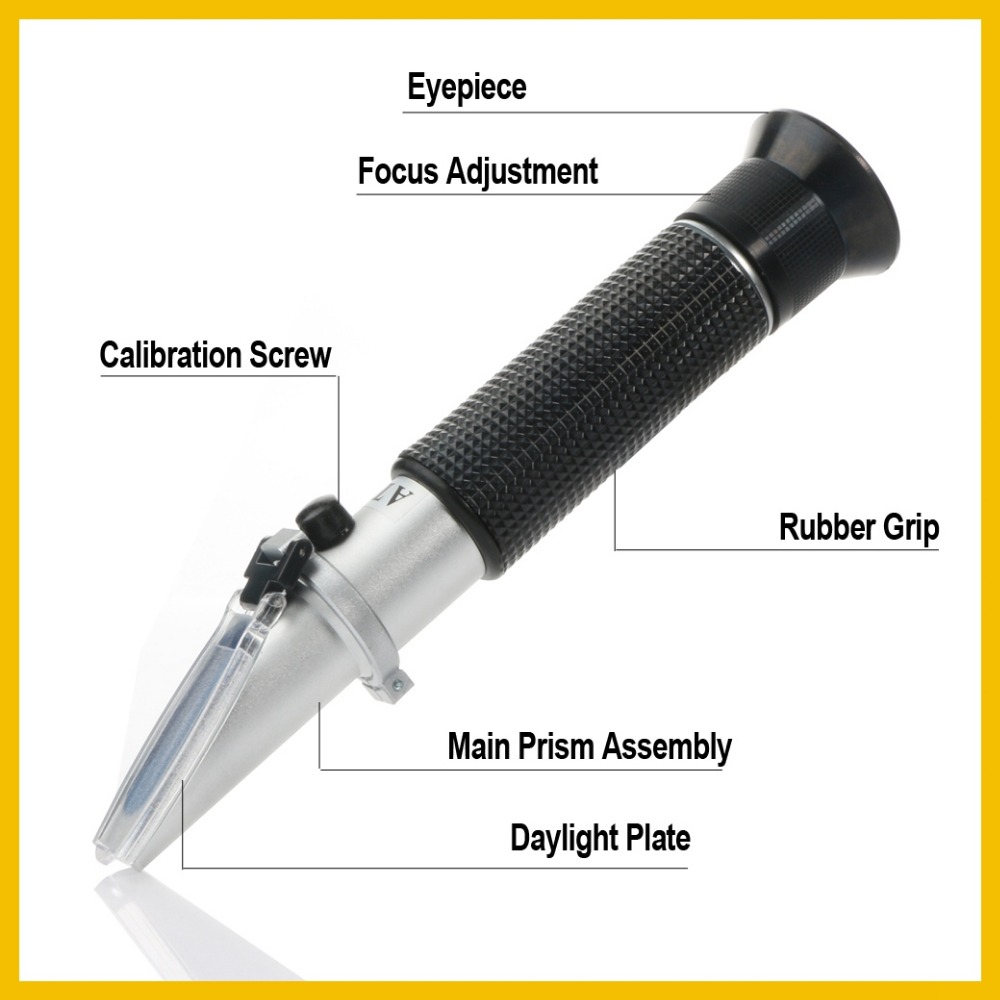 RZ Refraktometer Alkohol Meter - Marine Aquarium Refractometer ulasan dan harga