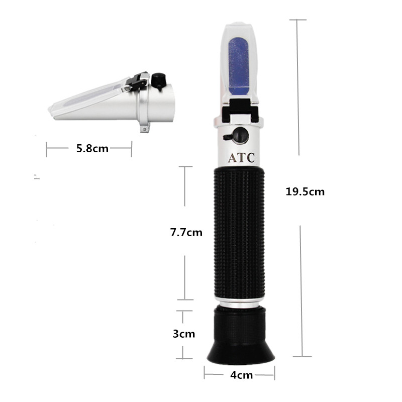 Refraktometer Salinitas 0-10%  - Marine Aquarium Refractometer ulasan dan harga