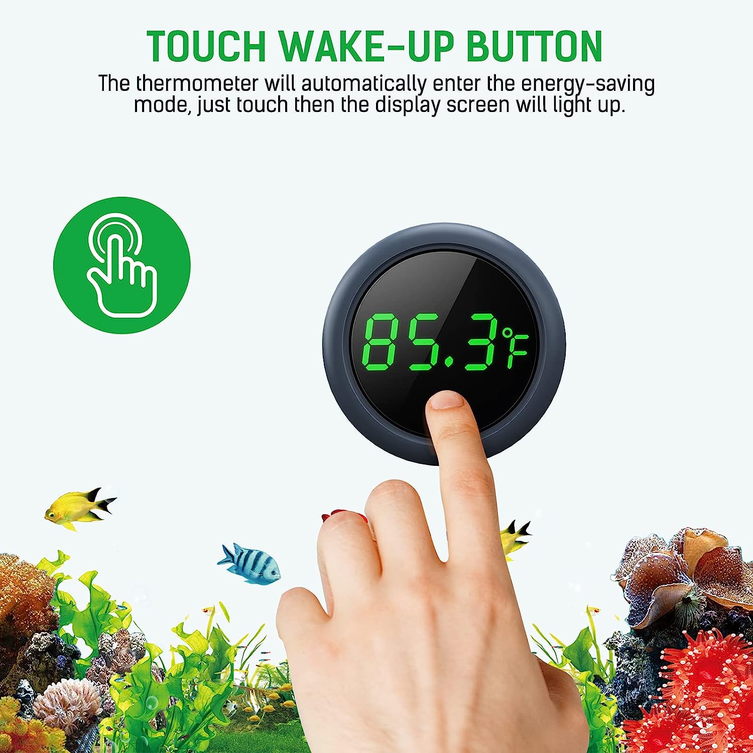 Termometer Akuarium Digital LE - Aquarium Marine Color ulasan dan harga