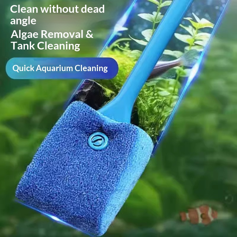 Sikat Akuarium Gagang Panjang, - Marine Aquarium Glass Cleaner ulasan dan harga