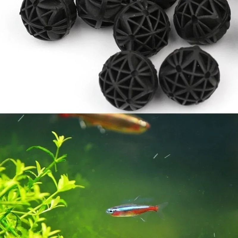 20 Buah 16Mm Bola Bio Akuarium - Marine Aquarium Filter Media ulasan dan harga