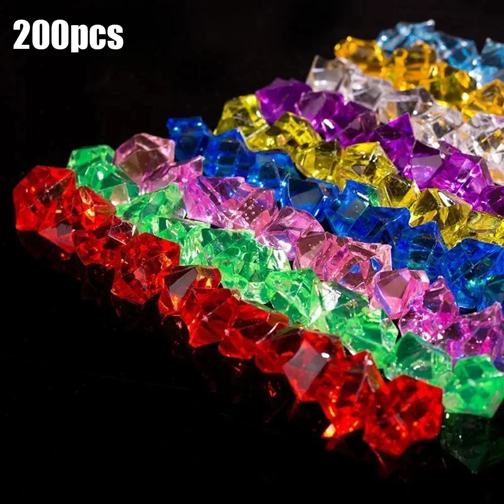 200 buah warna-warni akrilik b - Marine Aquarium Cube ulasan dan harga