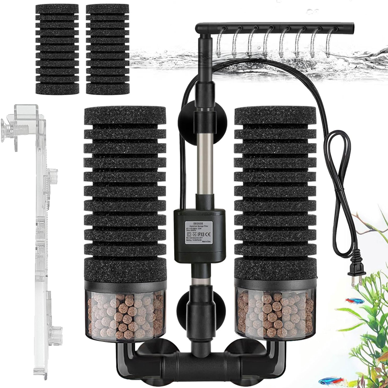 3-IN-1 Klip Pada Filter Daya L - Marine Aquarium Filter Media ulasan dan harga