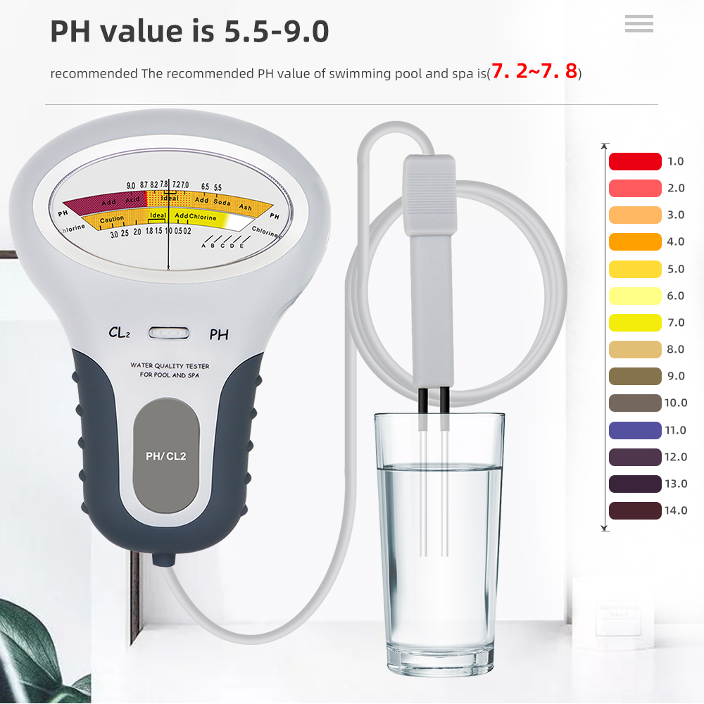 2 In 1 PH Klorin Meter Tester  - Marine Aquarium Test Kit ulasan dan harga